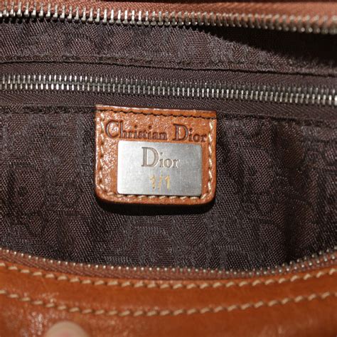 dior gauche bag label|Dior handbags authentication.